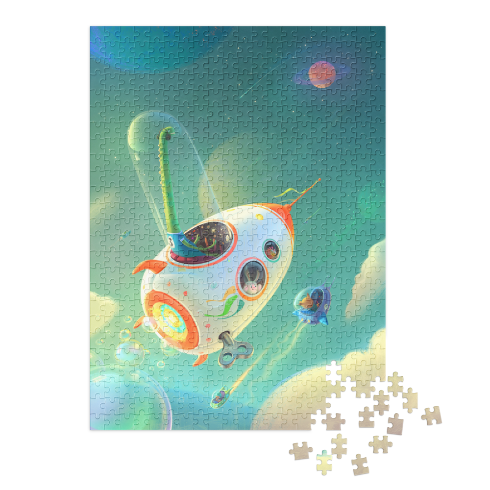 Space jigsaw puzzle