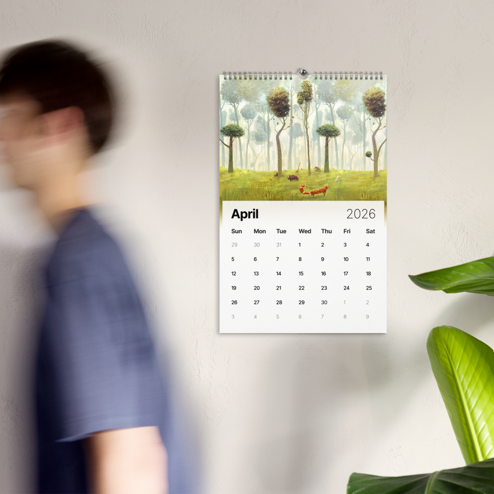 Wall calendar (2026)